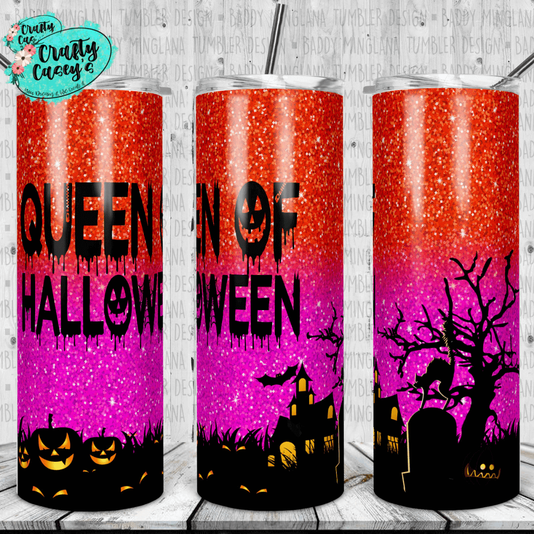 Queen Of Halloween -Halloween- Tumbler