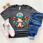 Salty Heifer Highland Cow Shirt animal lover, adult funny, and western graphic shirt design by Crafty Casey's