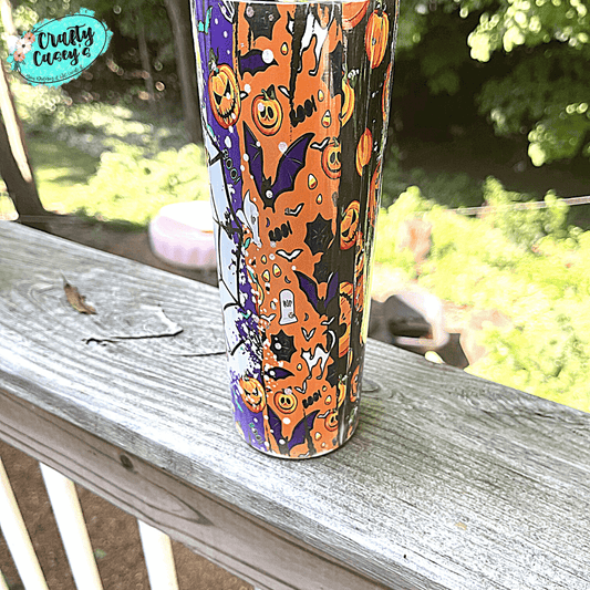 Spooky Mom -Halloween-Drink Tumbler