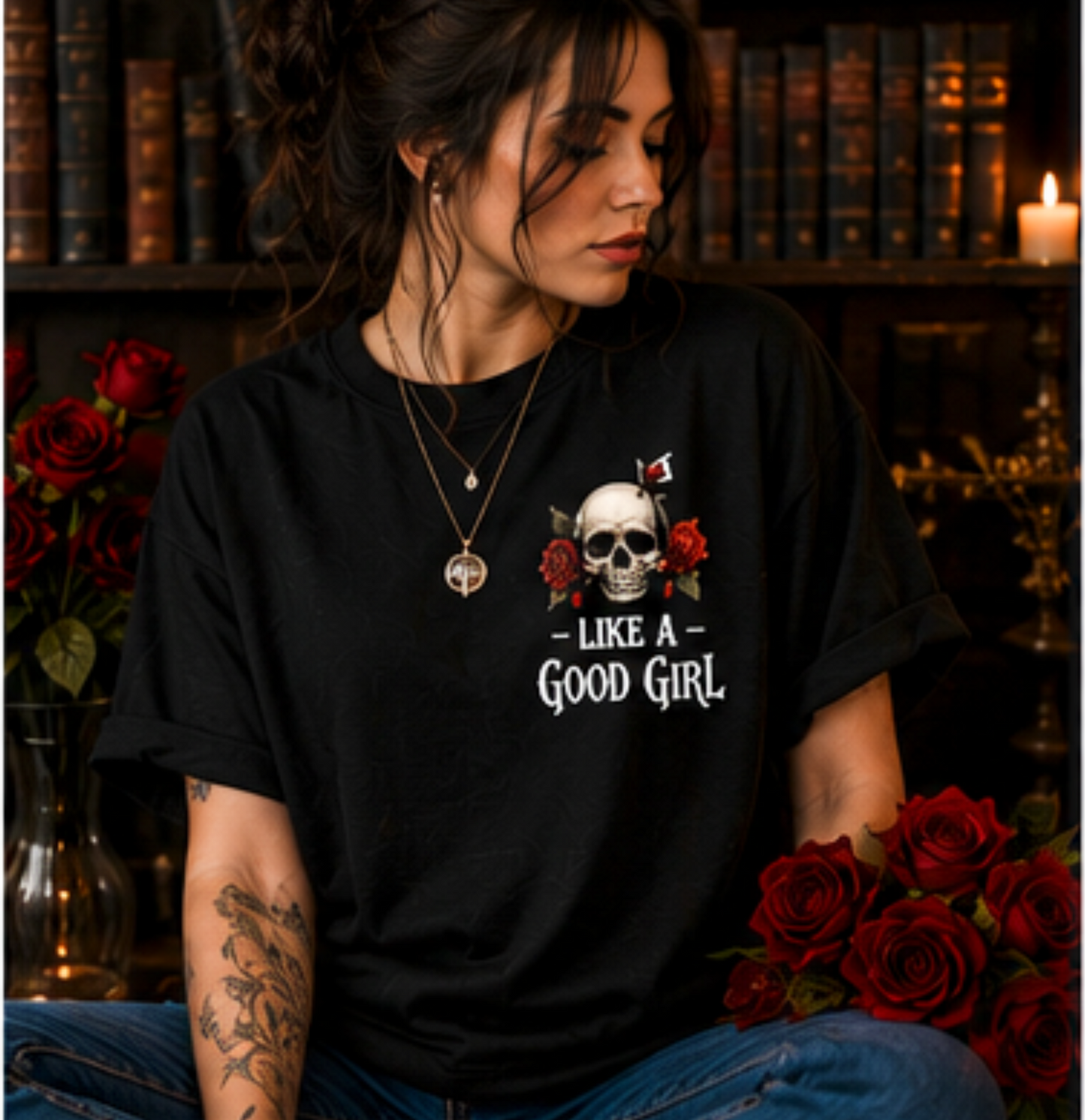 Spread Those Pages Like A Good Girl Shirt | Dark Romance Reader Shirt | BookTok Apparel | Reader Gift | Book Lover Tee |