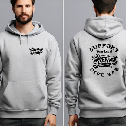 Support Gustos Your Local Dive Bar Hoodie