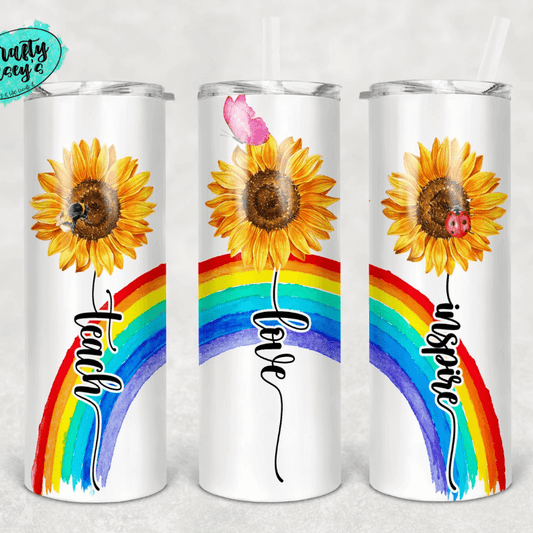 Teach Love Inspire Tumbler