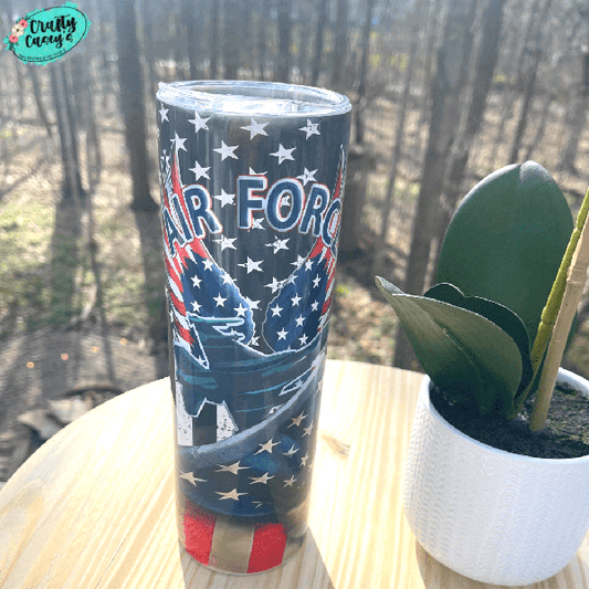 U.S. Airforce Jet Plane Drink Tumbler