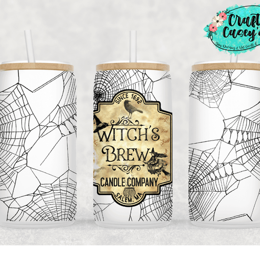 Witches Brew Candle Company- Beer Glass Can